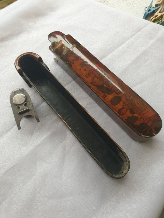 Cutie stilou calimară vintage