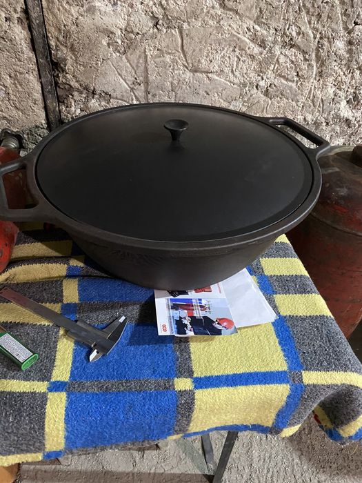 Казан чугуный