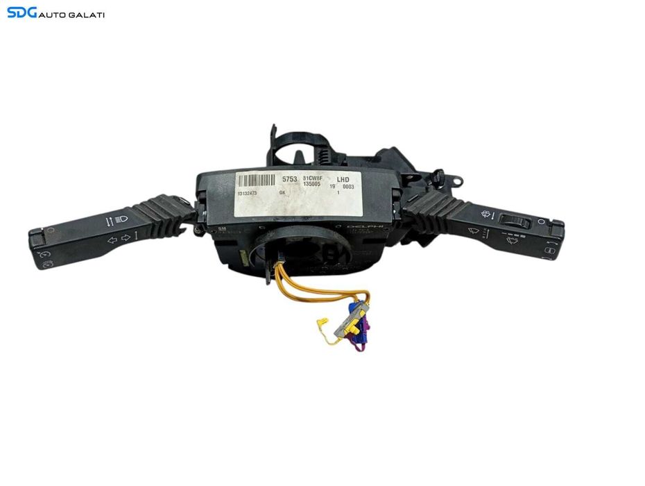 Ansamblu Maneta Manete Stergator Stergatoare Semnalizare Spira Spirala Senzor Volan CIM Opel Vectra C 2002 - 2008 Cod 13132473 [LC0765]