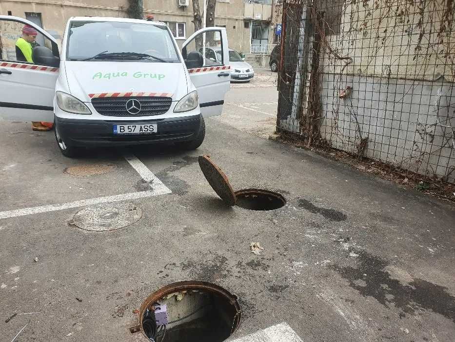 Desfundare canalizare cu presiune - Urgente
