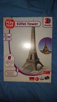 Puzzle NOU 3D  turnul eiffel tower