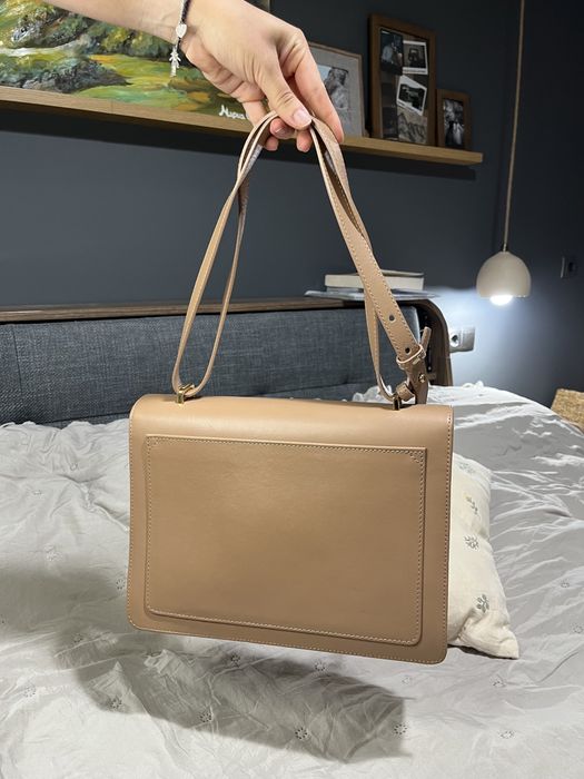 Кожена чанта Musette, отлично състояние