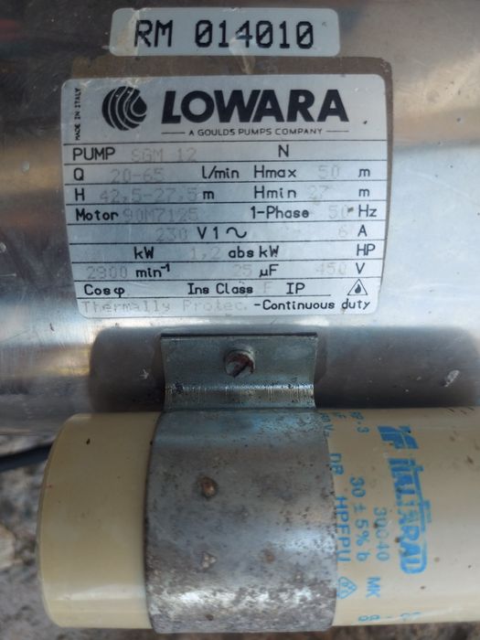 Motor hidrofor, pompe, piese