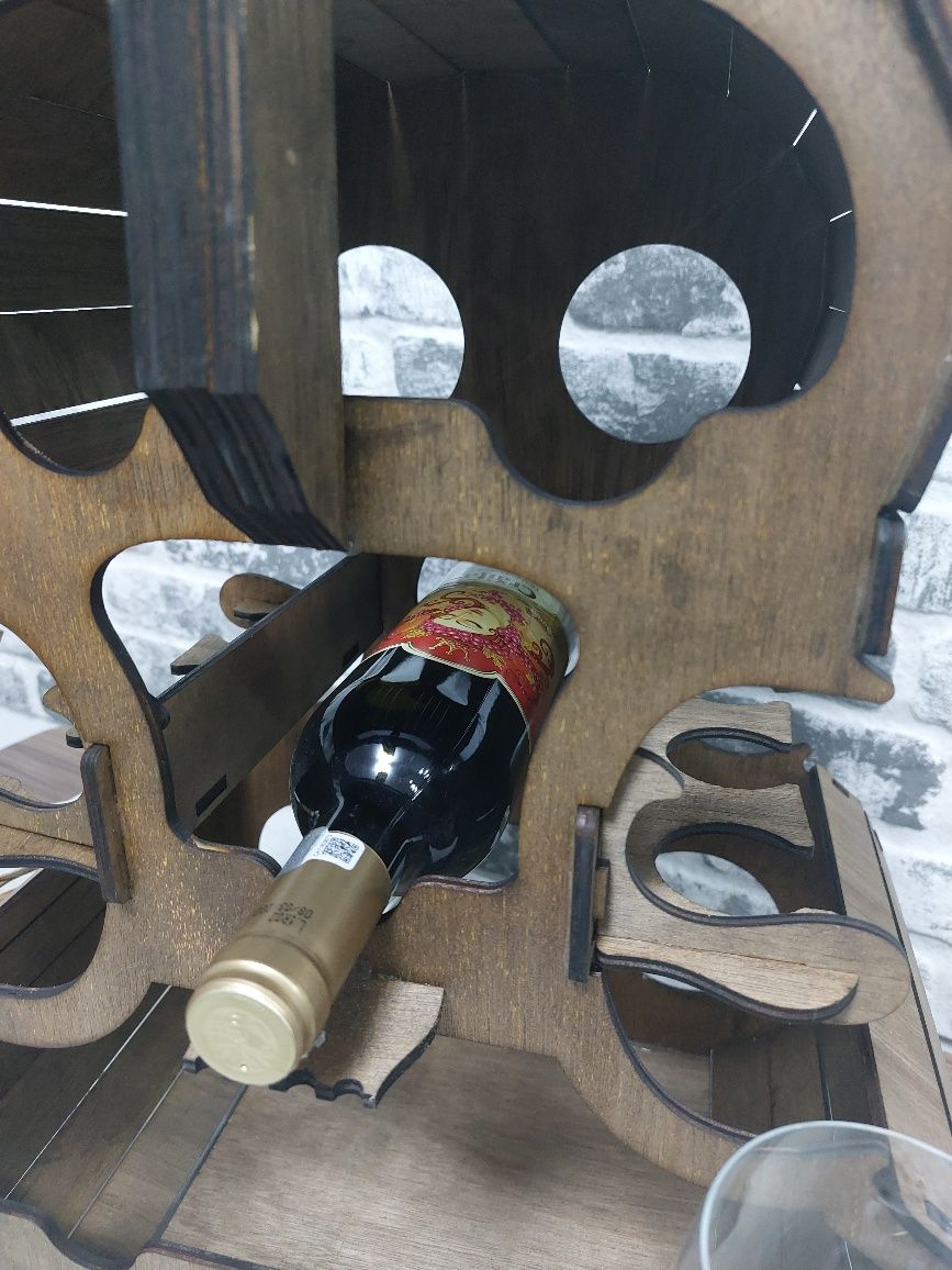 Suport pentru sticle de vin violoncel