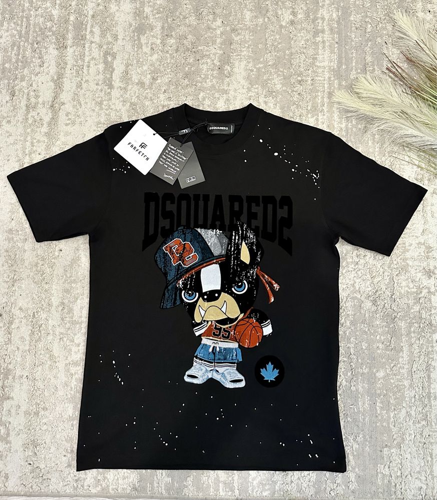 Tricou dsquared2 -Premium-(tip Zara Gucci)