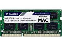 Kit Memorii RAM DDR3 laptop Timetec, 8GB (2x4GB) 1333 MHz CL9 pt MAC