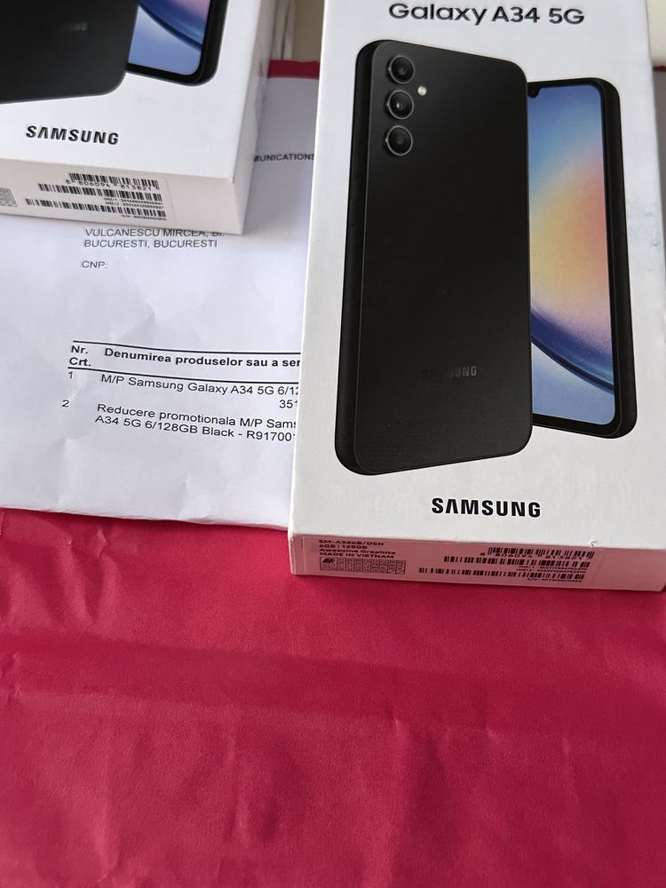 Samsung A34 sigilat garanție 2 ani