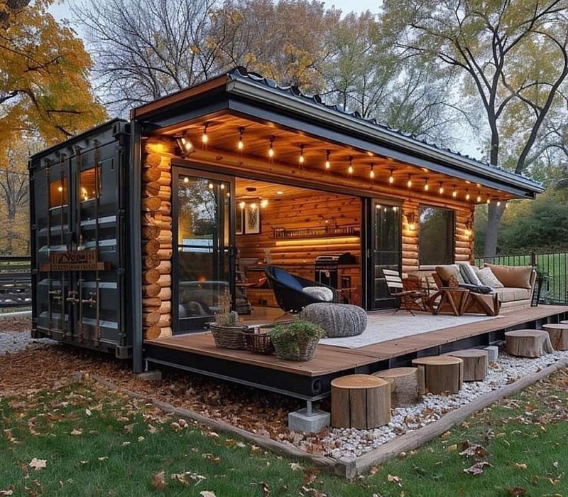 Модульный дом-баня