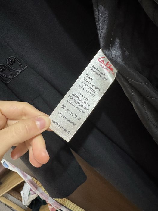 Palton casmir La Vie