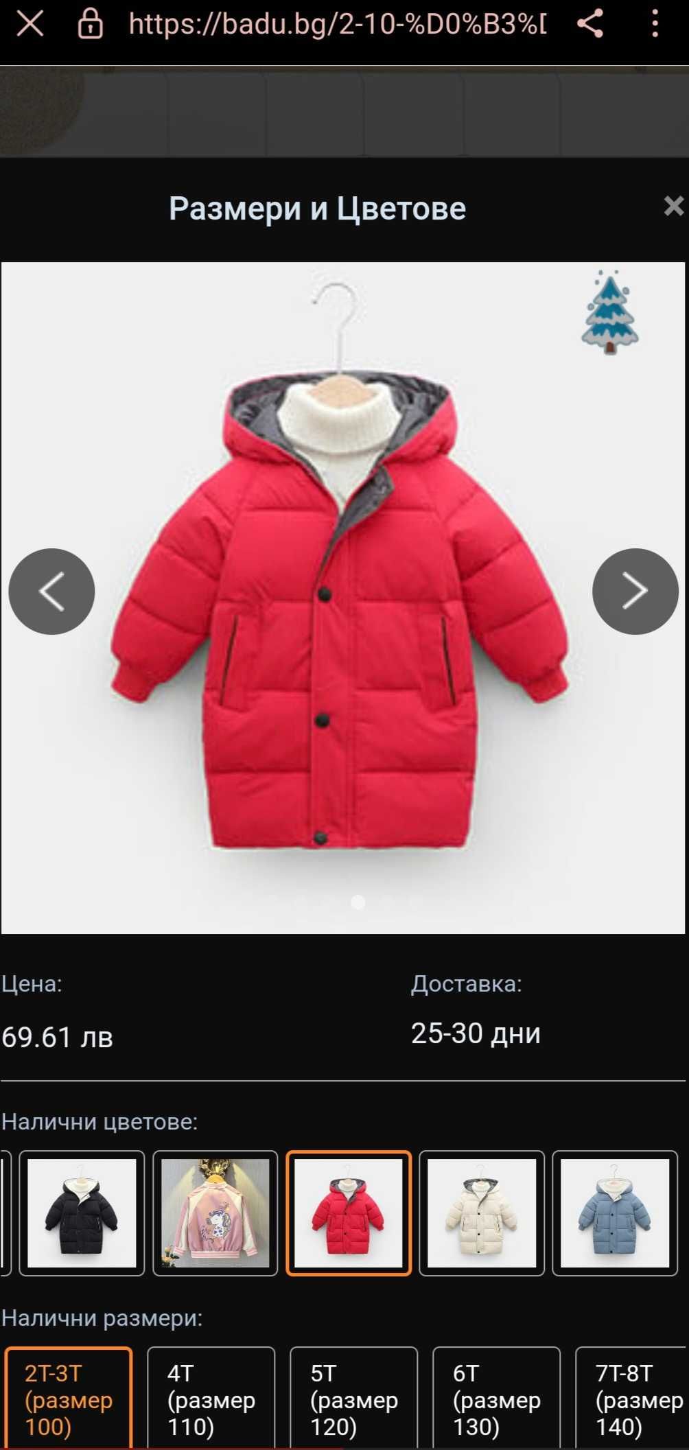 Стилно зимно яке