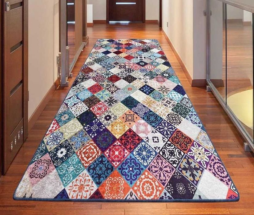 Covor multicolor 150x300 cm de pe vivre. 2 bucati. livrare CJ + 15 km