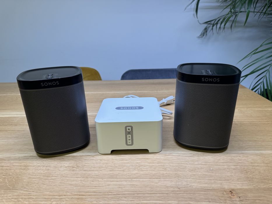 Pachet Sonos Play 1 + amplificator Sonos Connect