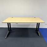 Birou reglabil pe inaltime, 120 x 80 cm