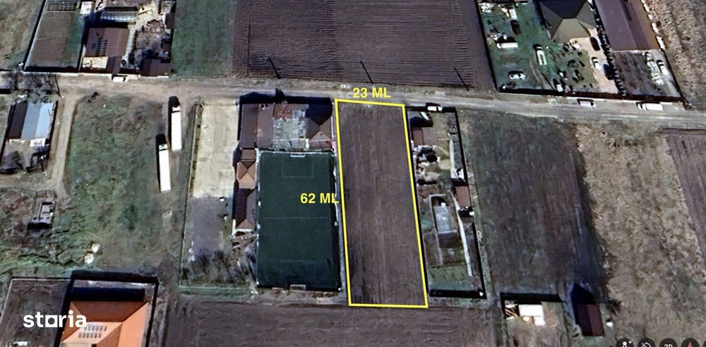 Teren de vanzare intravilan - sat Islaz Comuna Branesti - toate utilit