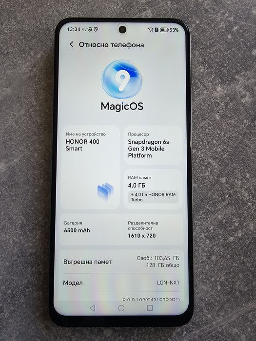 Honor 400 smart чисто нов