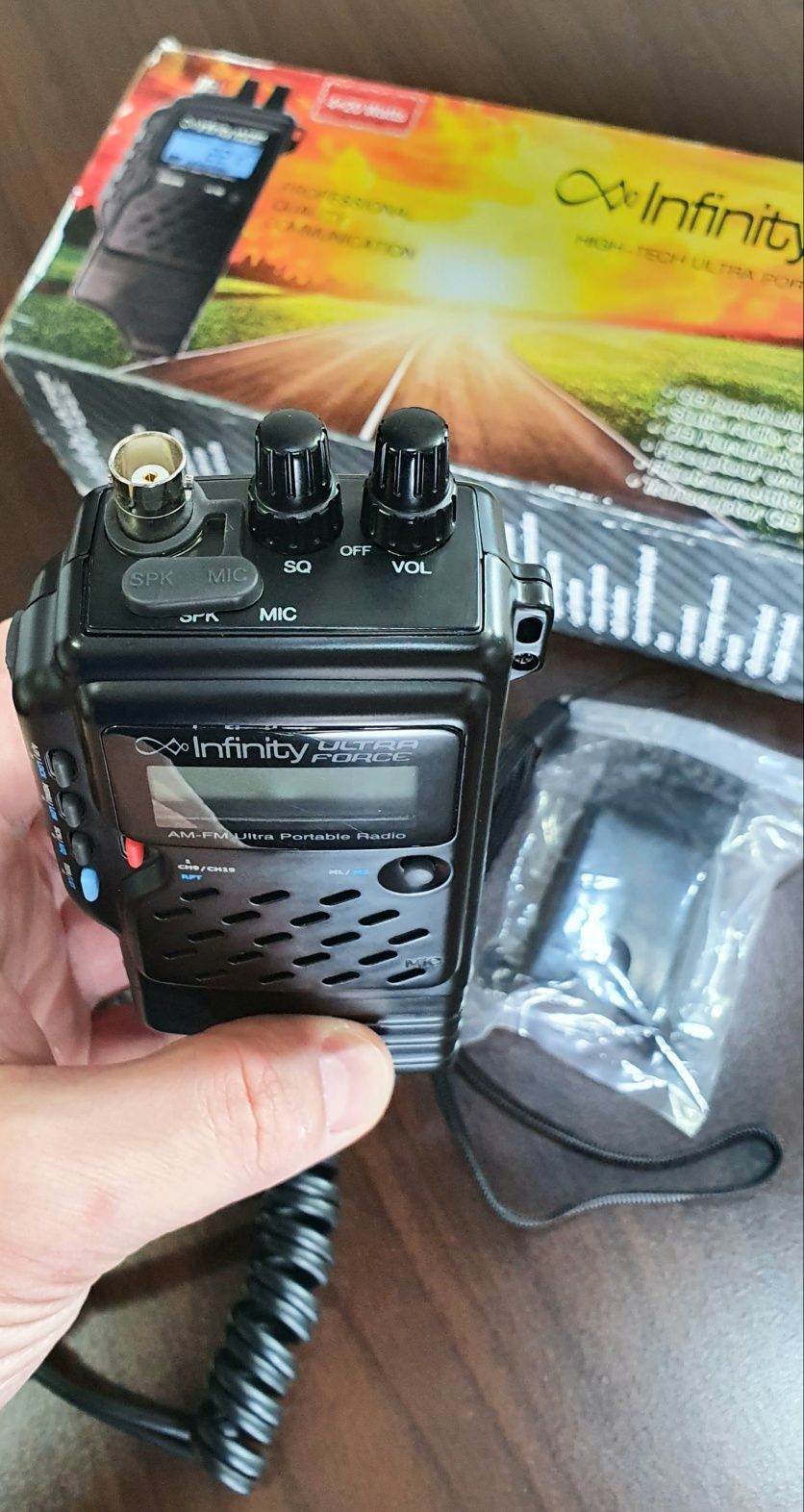 Statie radio CB - Infinity ULTRA FORCE 20W (2022)* Storm TURBOEXTREME