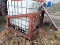 Bazin 1000l cu suport pt tractor