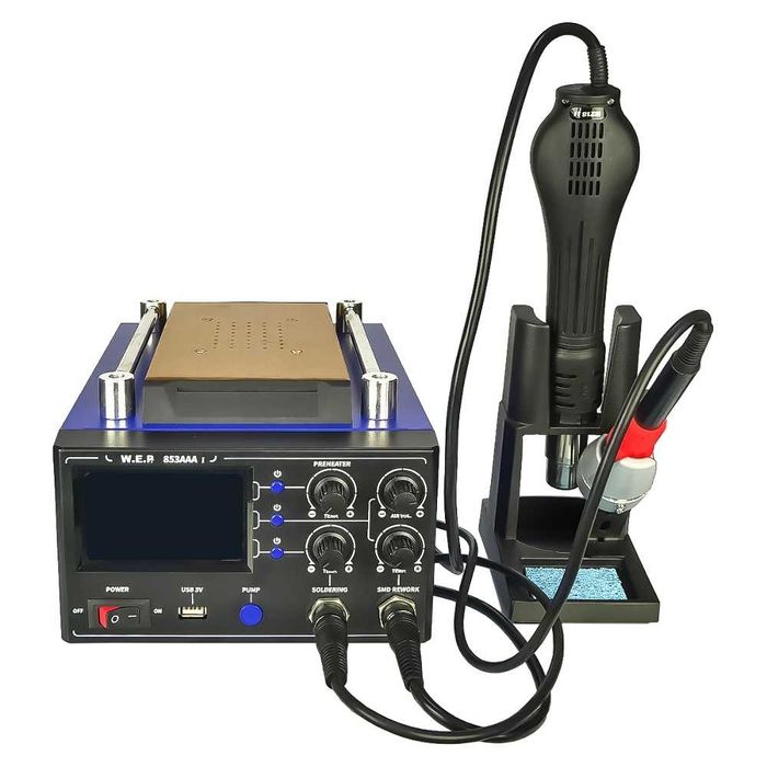 Станция за запояване WEP 853AAA-I с вграден вакуумен сепаратор 9