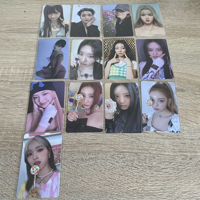 Kpop картички (itzy,aespa,ateez)