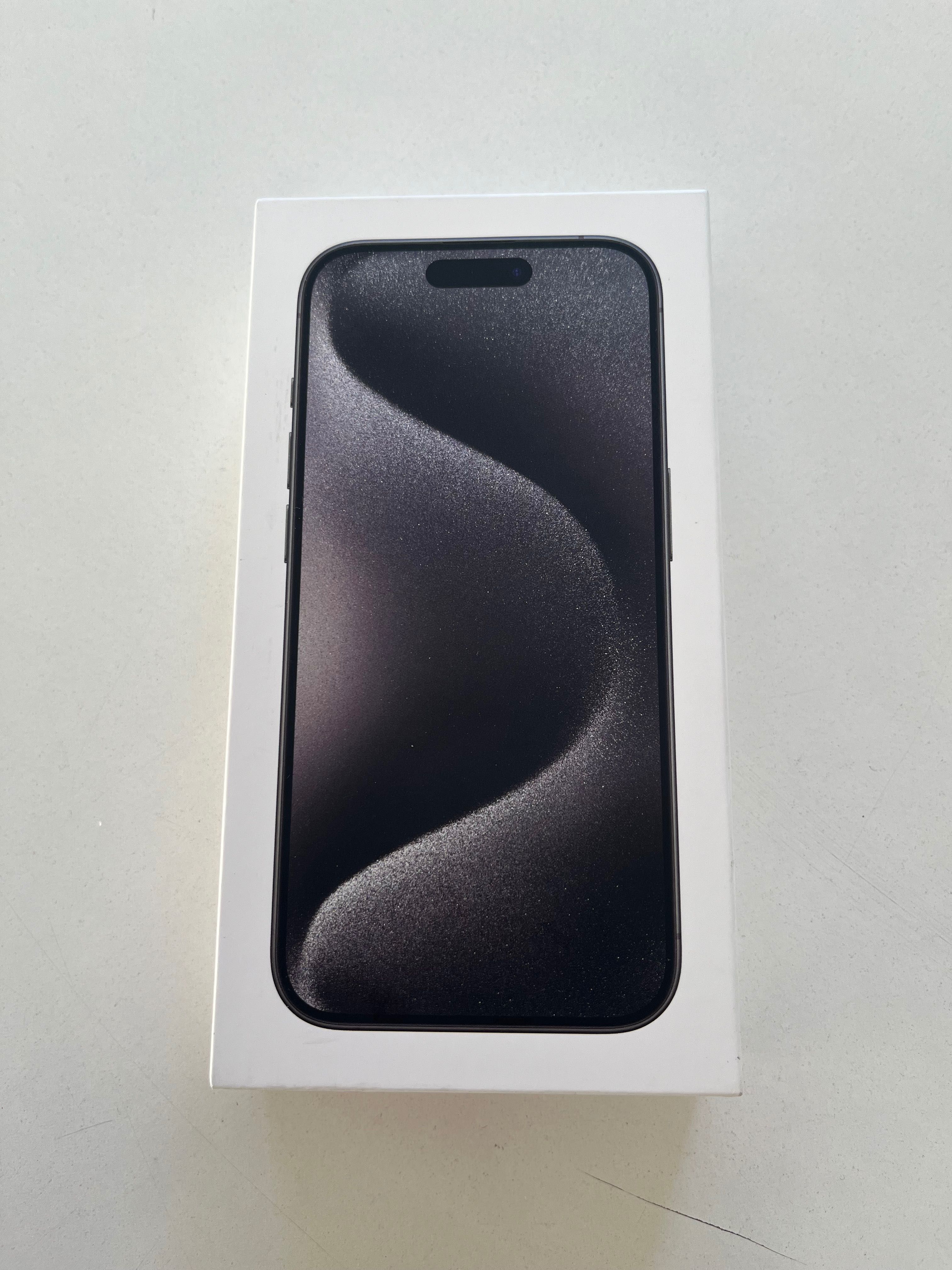 iPhone 15 Pro 256GB Black Titanium SIGILAT