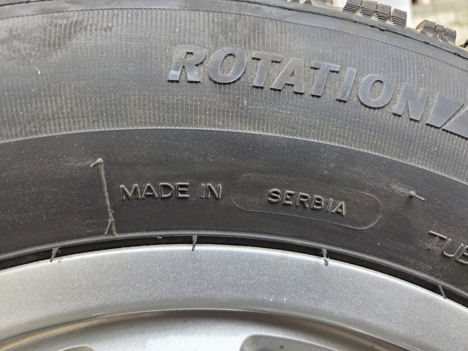 Продавам джанти с гуми 195/65R15 5х112
