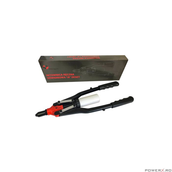 Cleste manual pentru nituit 46cm, 3,2 mm, 4,0 mm, 4,8 mm, Verke