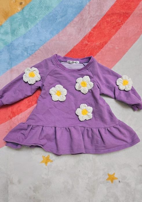 Детское платье на девочку  8-12мес