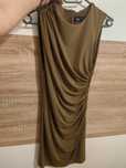 Къса рокля с драперия Zara