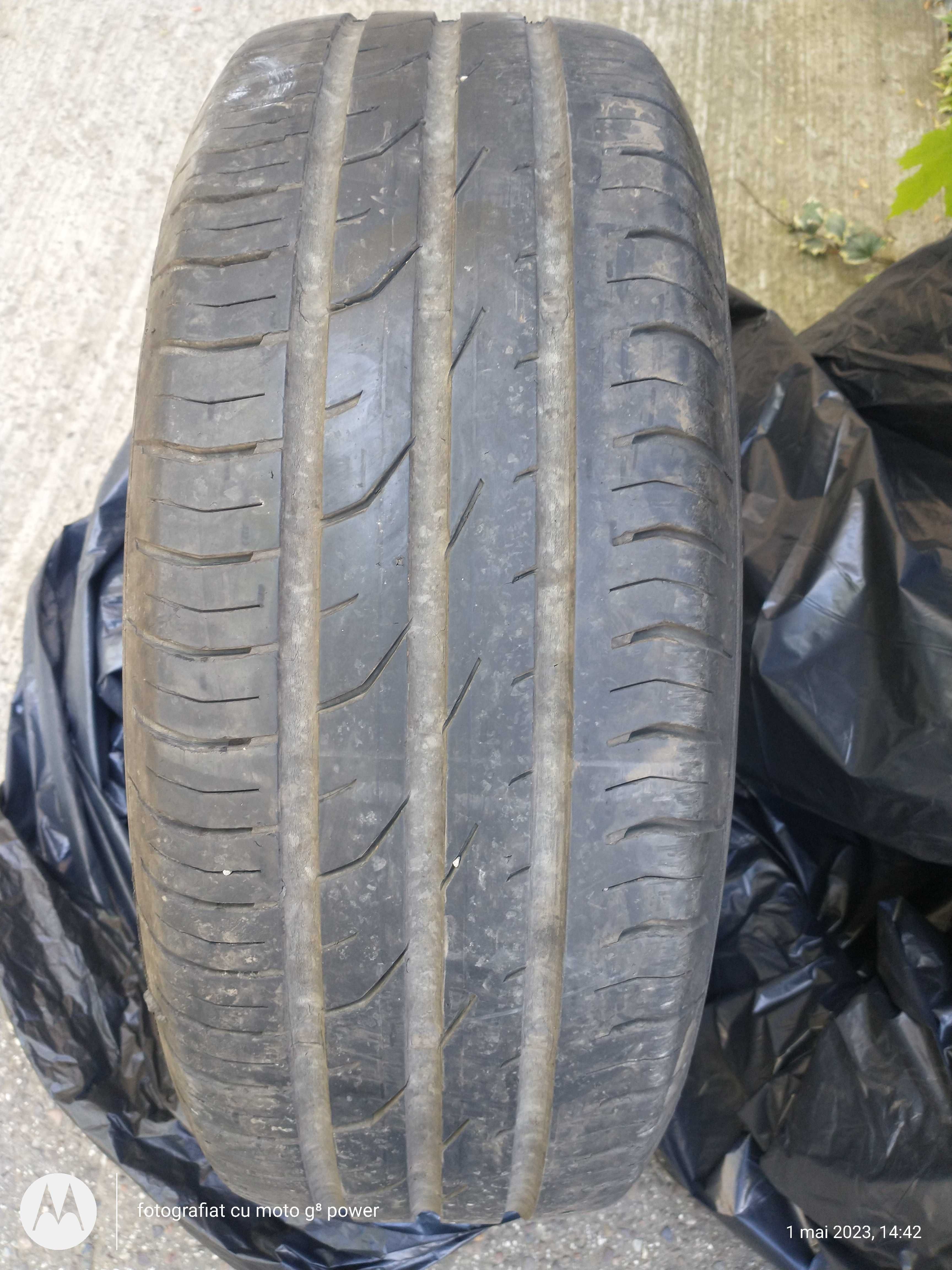 4 Cauciucuri de vara second hand Continental (205/60/R16)