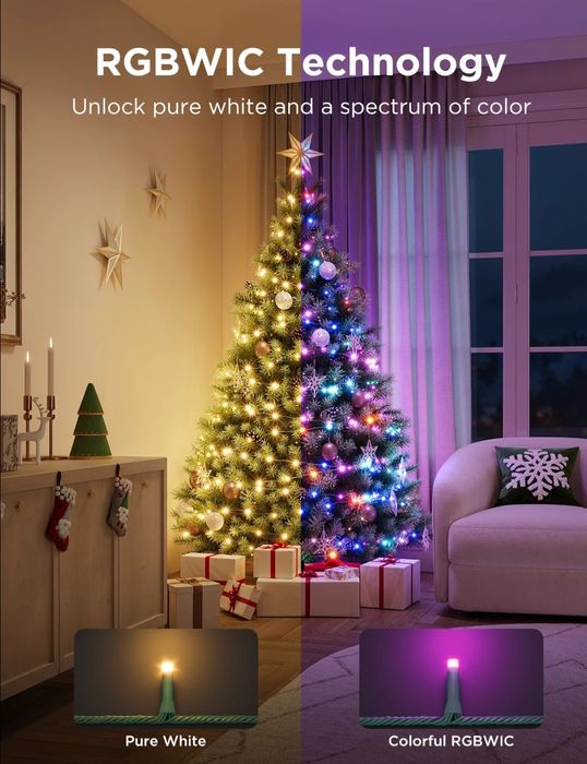 Vand lumini Govee Christmas Sparkle String Lights  30m