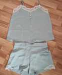 Pijama Primark material satinat