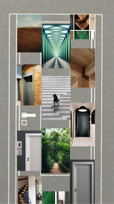 Интериорна врата two panels