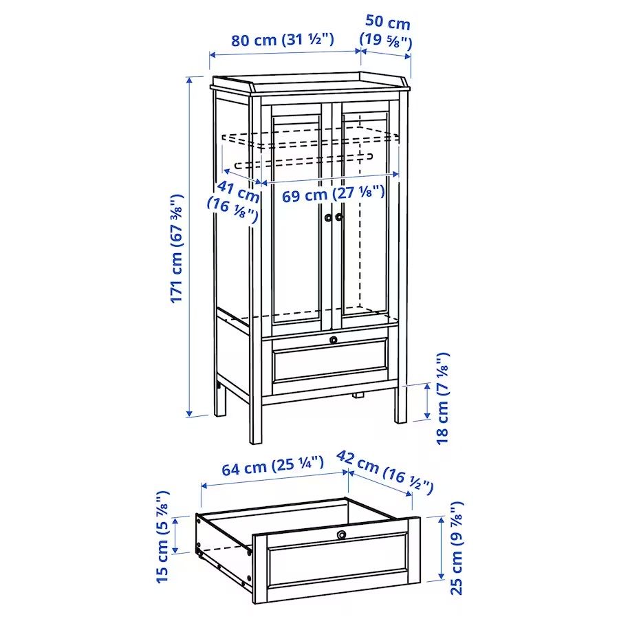 Mobilier IKEA complet camera pentru copii