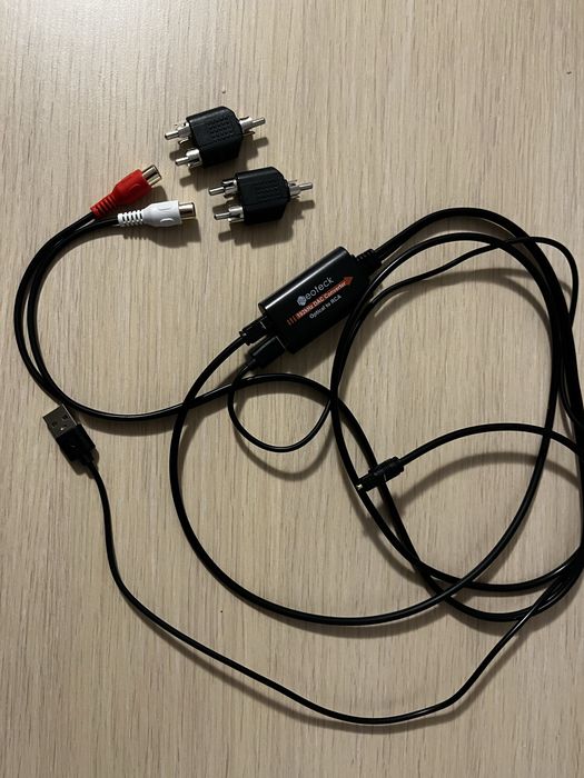 Cablu convertor audio optic rca
