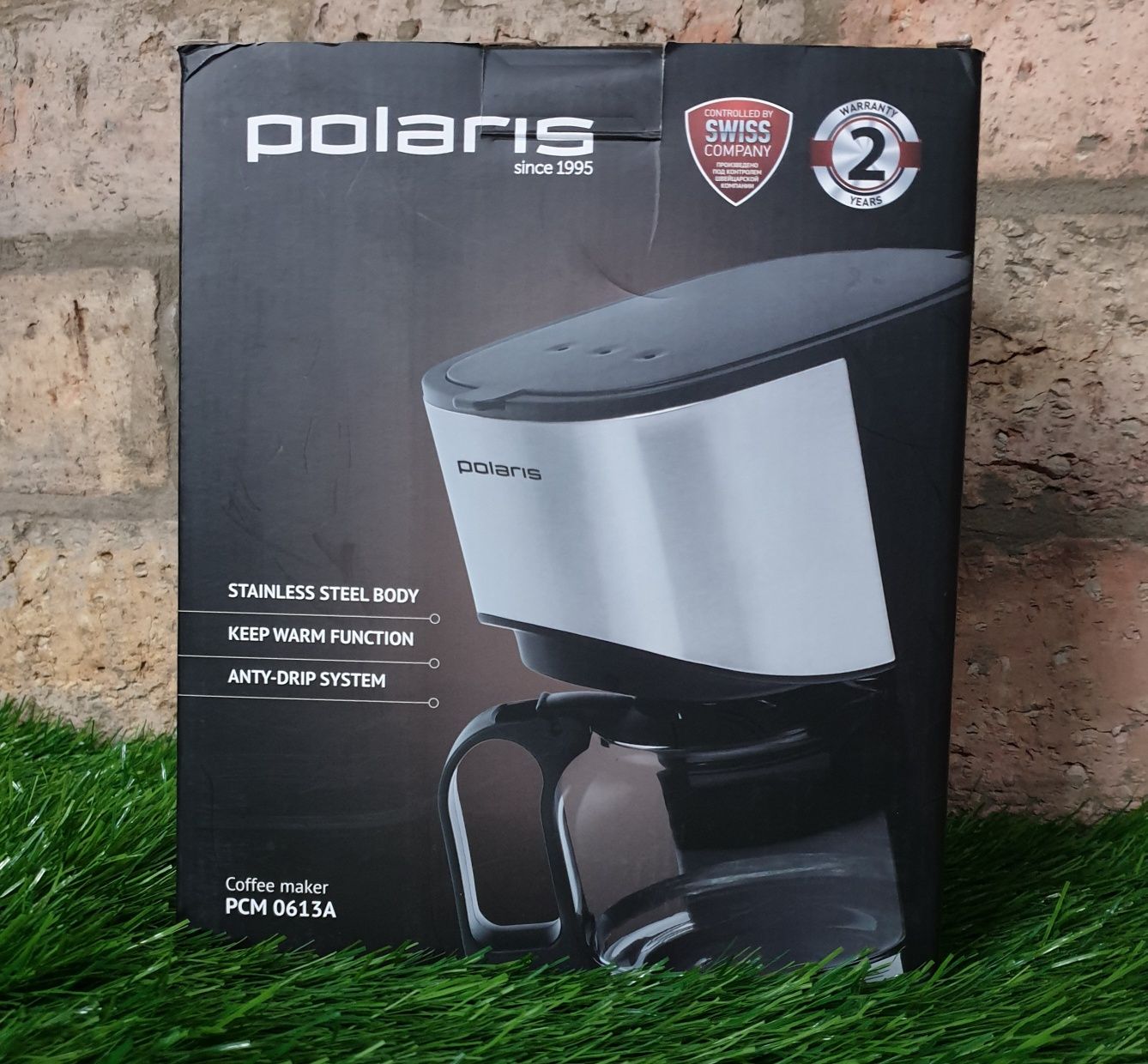 Кофеварка Polaris PCM 0613A новая