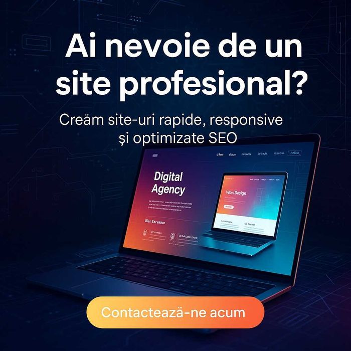 Dezvoltare web, pagini de prezentare, magazine virtuale