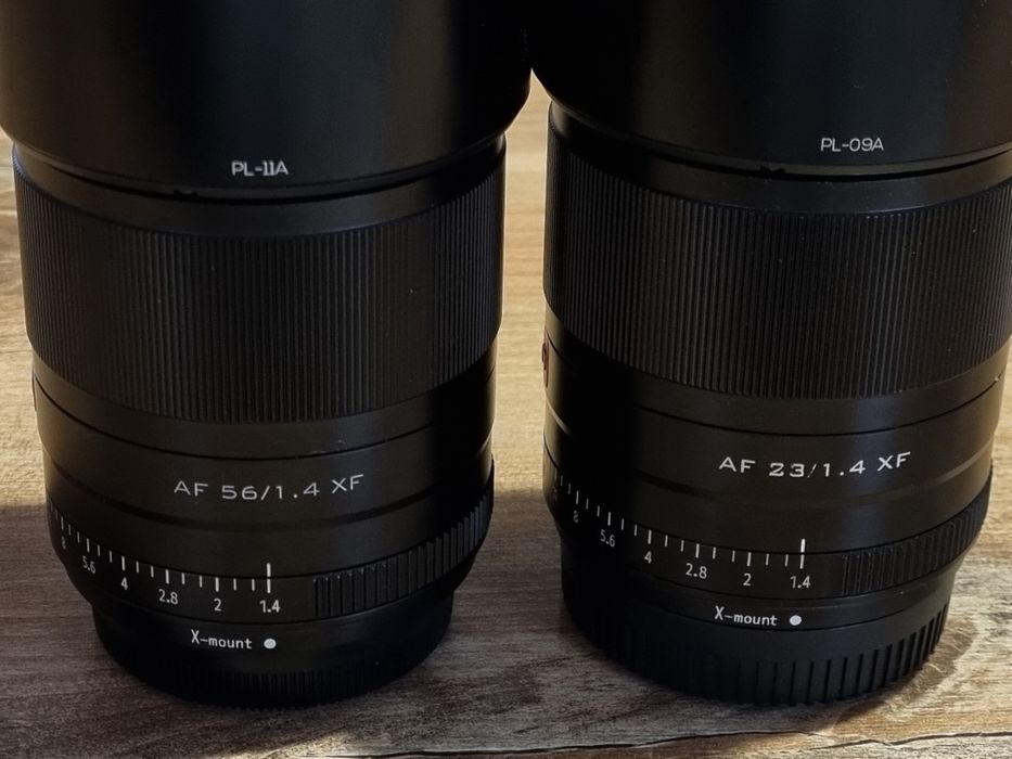 Obiectiv viltrox 23mm, 56mm