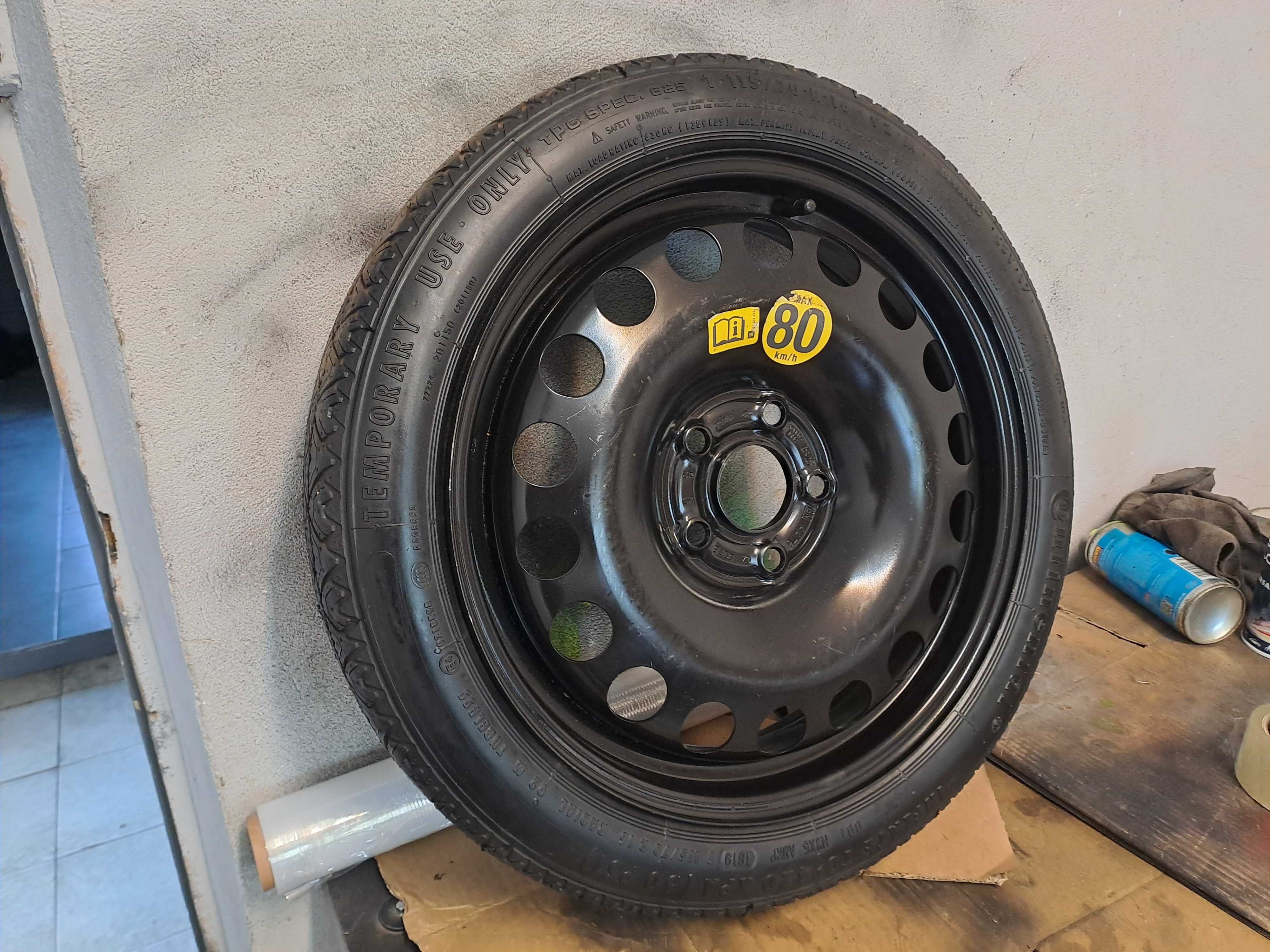 Roata de rezerva Slim 5x105 Opel Astra J K Mokka Chevrolet Cruze Trax