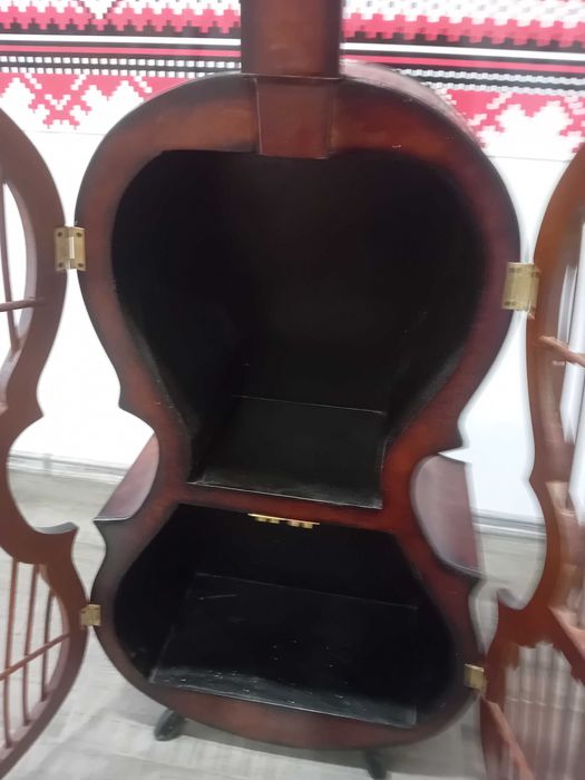 Minibar vintage lemn masiv