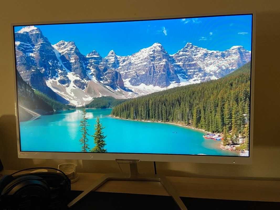 Монитор PHILIPS 276E7Q бeлогo цветa.