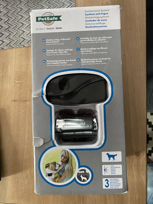 Gard electric cu unde radio PetSafe - pentru câinii mari
