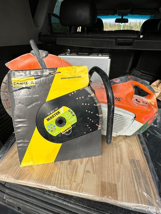 Drujba beton/ debitator Stihl cu disc nefolosit