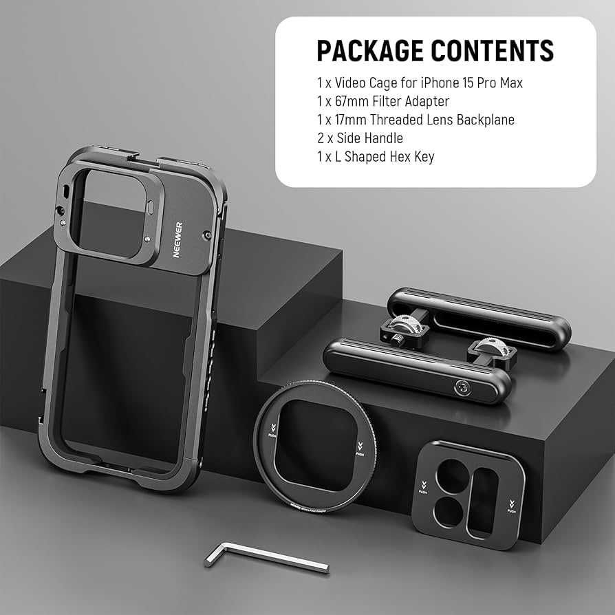 NEEWER Iphone 15 Pro Max Cage RIG (РИГ/Клетка для Iphone 15 Pro Max)