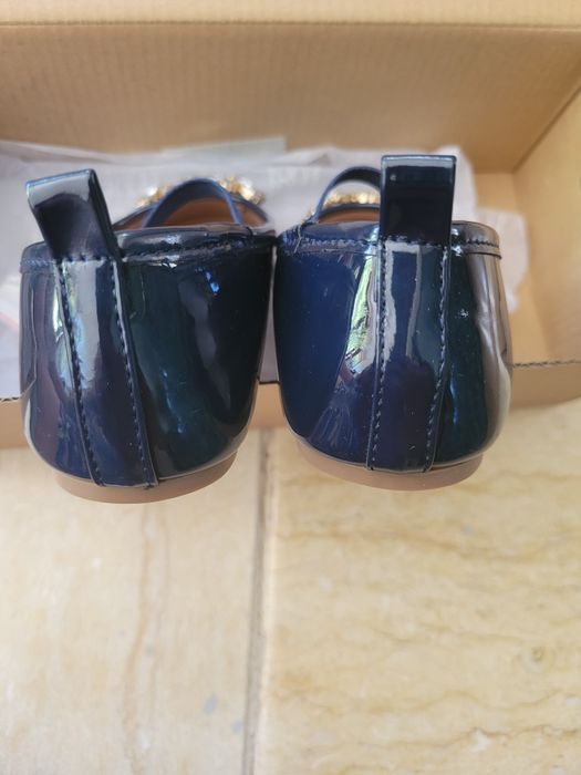 Pantofi/balerini eleganti fetita marimea 28 (17cm)Bata/original marine