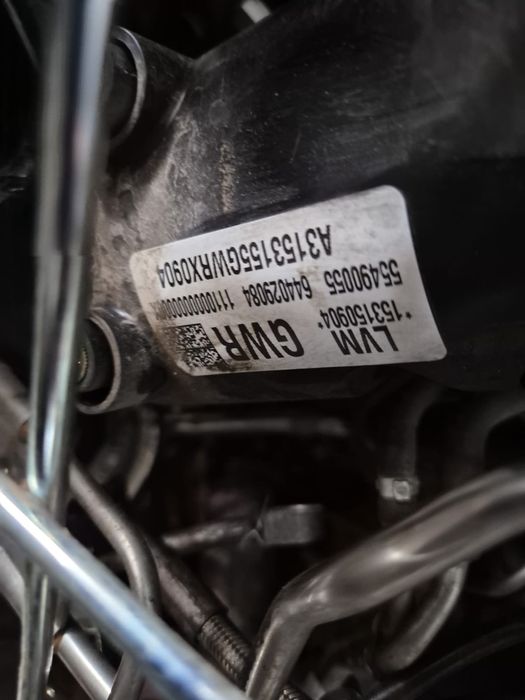 Motor Opel Astra J 2015 1,6 EcoFlex euro 6(defect)