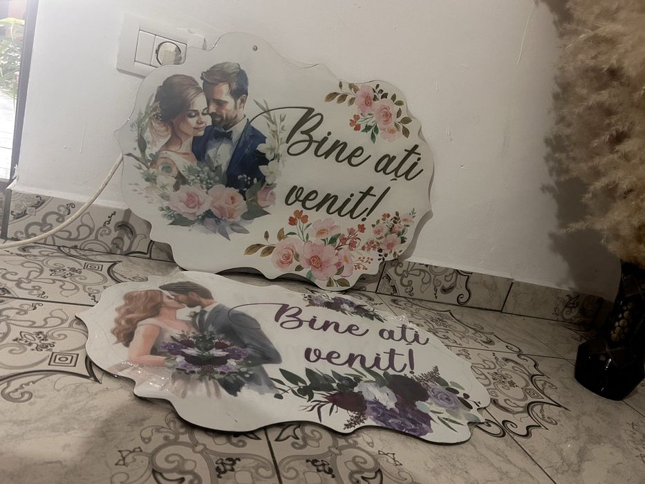 Pancarta Bine ati venit!