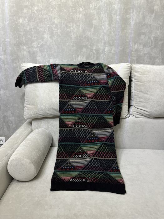 Дизайнерское платье шерсть кашемир