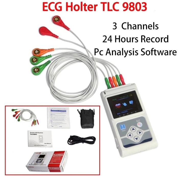 Holter EKG 3 canale- monitorizare 24 din 24