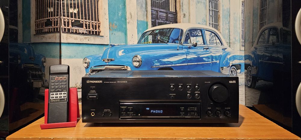 Pioneer SX 305 RDS amplificator statie receiver phono auxiliar