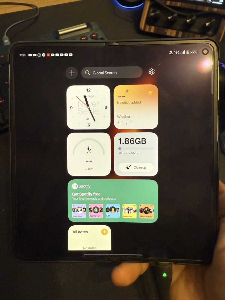 Oneplus Open foldable